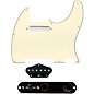 920D Custom Texas Grit Loaded Pickguard for Tele With T3W-B Control Plate Aged White thumbnail