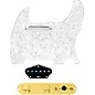 920d Custom Texas Grit Loaded Pickguard for Tele With T4W-REV-G Control Plate White Pearl thumbnail