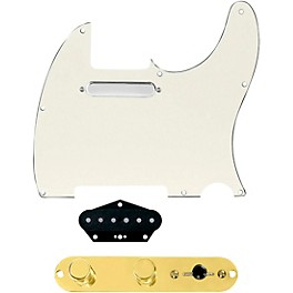 920d Custom Texas Grit Loaded Pick... 920d Custom Texas Grit Loaded Pickguard for Tele With T4W-REV-G Control Plate Parchment