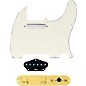 920d Custom Texas Grit Loaded Pickguard for Tele With T4W-REV-G Control Plate Parchment thumbnail