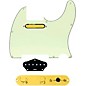 920d Custom Gold Foil Loaded Pickguard for Tele With T4W-REV-G Control Plate Mint Green thumbnail