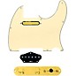 920D Custom Gold Foil Loaded Pickguard for Tele With T4W-REV-G Control Plate Aged White thumbnail