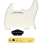 920d Custom Texas Grit Loaded Pickguard for Tele With T4W-G Control Plate Parchment thumbnail