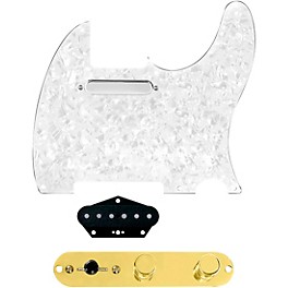 920d Custom Texas Vintage Loaded ... 920d Custom Texas Vintage Loaded Pickguard for Tele With T4W-G Control Plate White Pearl