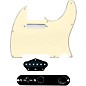 920d Custom Texas Vintage Loaded Pickguard for Tele With T3W-B Control Plate Aged White thumbnail