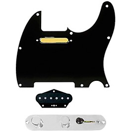 920d Custom Gold Foil Loaded Pickguard ... 920d Custom Gold Foil Loaded Pickguard for Tele With T4W-REV-C Control Plate Black