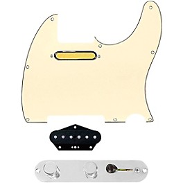 920d Custom Gold Foil Loaded Pickg... 920d Custom Gold Foil Loaded Pickguard for Tele With T4W-REV-C Control Plate Aged White