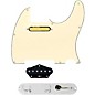 920D Custom Gold Foil Loaded Pickguard for Tele With T4W-REV-C Control Plate Aged White thumbnail