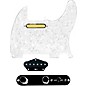 920d Custom Gold Foil Loaded Pickguard for Tele With T4W-REV-B Control Plate White Pearl thumbnail