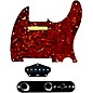 920d Custom Gold Foil Loaded Pickguard for Tele With T4W-REV-B Control Plate Tortoise thumbnail