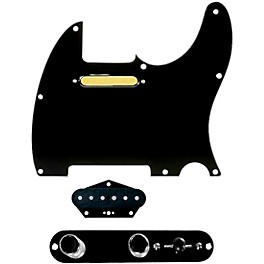 920d Custom Gold Foil Loaded Pickguard ... 920d Custom Gold Foil Loaded Pickguard for Tele With T4W-REV-B Control Plate Black