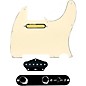 920d Custom Gold Foil Loaded Pickguard for Tele With T4W-REV-B Control Plate Aged White thumbnail