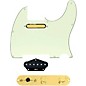920d Custom Gold Foil Loaded Pickguard for Tele With T4W-G Control Plate Mint Green thumbnail