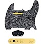 920d Custom Gold Foil Loaded Pickguard for Tele With T4W-G Control Plate Black Pearl thumbnail