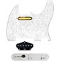 920d Custom Gold Foil Loaded Pickguard for Tele With T4W-C Control Plate White Pearl thumbnail