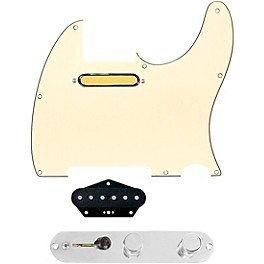 920d Custom Gold Foil Loaded Pickguard... 920d Custom Gold Foil Loaded Pickguard for Tele With T4W-C Control Plate Aged White