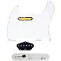 920d Custom Gold Foil Loaded Pickguard for Tele With T4W-C Control Plate White thumbnail