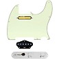 920d Custom Gold Foil Loaded Pickguard for Tele With T4W-C Control Plate Mint Green thumbnail