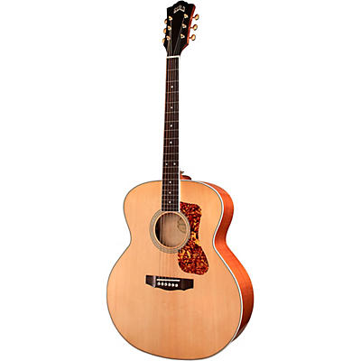 Guild F-250E Deluxe Westerly Jumbo Acoustic-Electric Guitar Blonde for sale