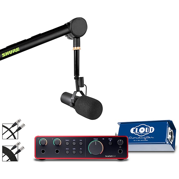 【本日特価】 Shure Interface 2i2 Scarlett Focusrite and Microphone SM7B その他