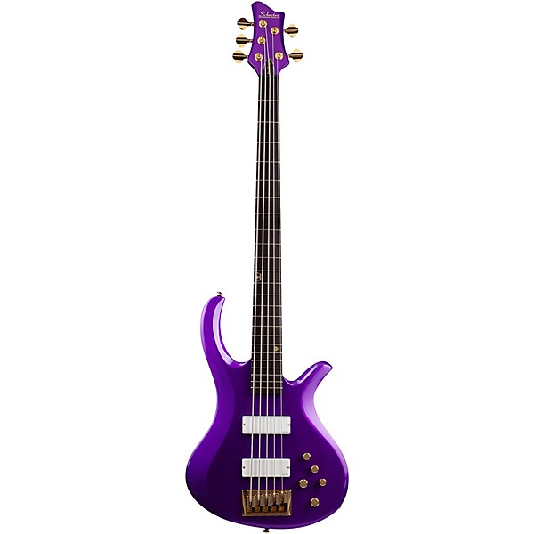 Schecter Guitar Research FreeZesicle-5 5-String Electric Bass Freeze Purple