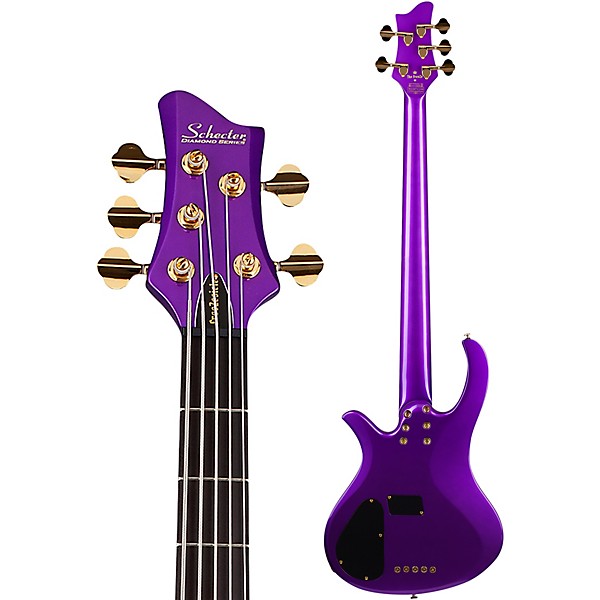 Schecter Guitar Research FreeZesicle-5 5-String Electric Bass Freeze Purple