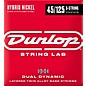 Dunlop Dual Dynamic Hybrid Nickel 5-String Electric Bass Strings 45 - 125 thumbnail