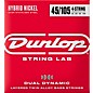 Dunlop Dual Dynamic Hybrid Nickel 4-String Electric Bass Strings (45 - 105) thumbnail