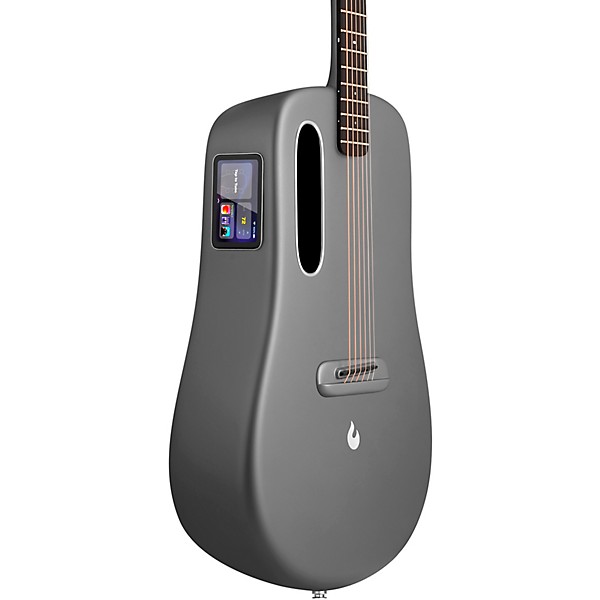 LAVA MUSIC ME 4 Carbon Fiber 36" Acoustic-Electric Guitar With Airflow Bag Space Grey