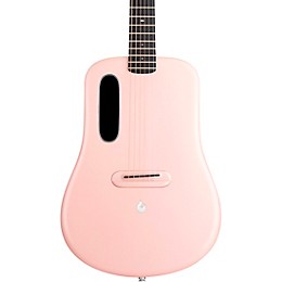 LAVA MUSIC ME 4 Carbon Fiber 36" Acoustic-Electric Guitar With Airflow Bag Pink