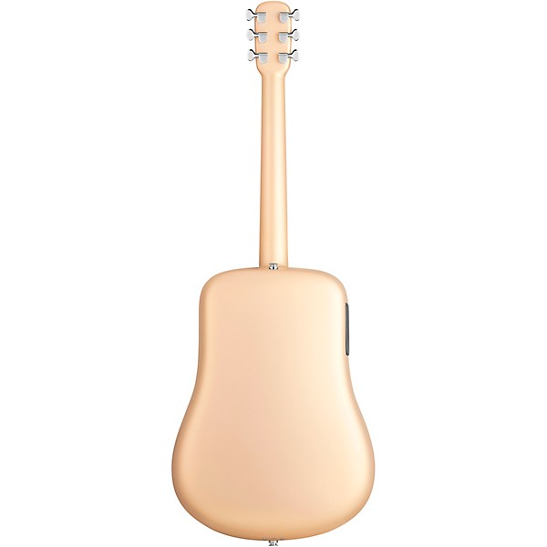 LAVA MUSIC ME 4 Carbon Fiber 36" Acoustic-Electric Guitar With Airflow Bag Soft Gold