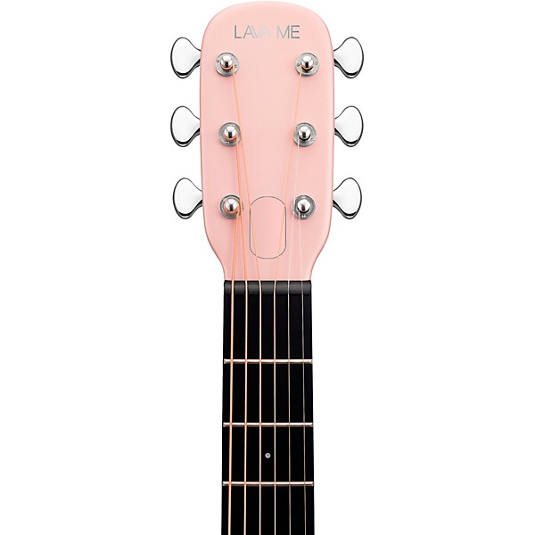 LAVA MUSIC ME 4 Carbon Fiber 38" Acoustic-Electric Guitar With Airflow Bag Pink