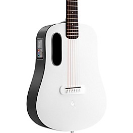 LAVA MUSIC ME play 36" Acoustic-Electr... LAVA MUSIC ME play 36" Acoustic-Electric Guitar With Lite Bag Nightfall-Frost White