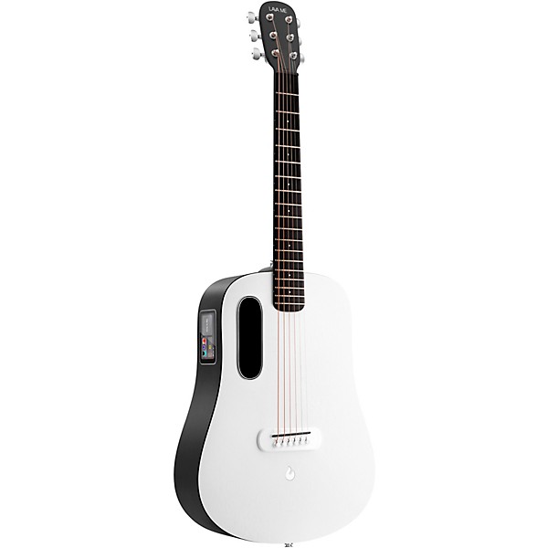 LAVA MUSIC ME play 36" Acoustic-Electric Guitar With Lite Bag Nightfall-Frost White
