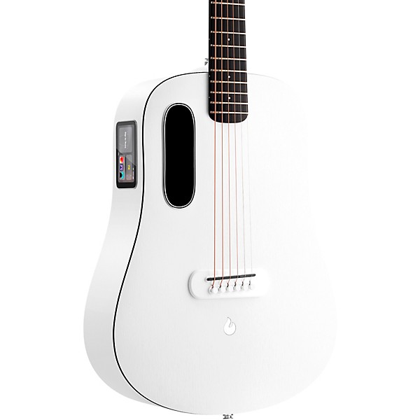 LAVA MUSIC ME play 36" Acoustic-Electric Guitar With Lite Bag Frost White