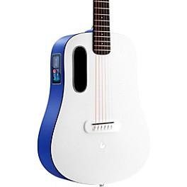 LAVA MUSIC ME play 36" Acoustic-Electr... LAVA MUSIC ME play 36" Acoustic-Electric Guitar With Lite Bag Deep Blue-Frost White