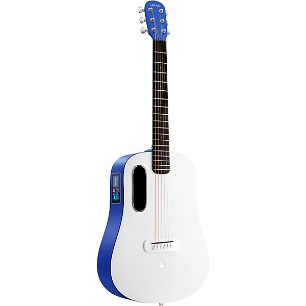 LAVA MUSIC ME play 36" Acoustic-Electric Guitar With Lite Bag Deep Blue-Frost White