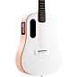 LAVA MUSIC ME play 36" Acoustic-Electric Guitar With Lite Bag Light Peach-Frost White thumbnail