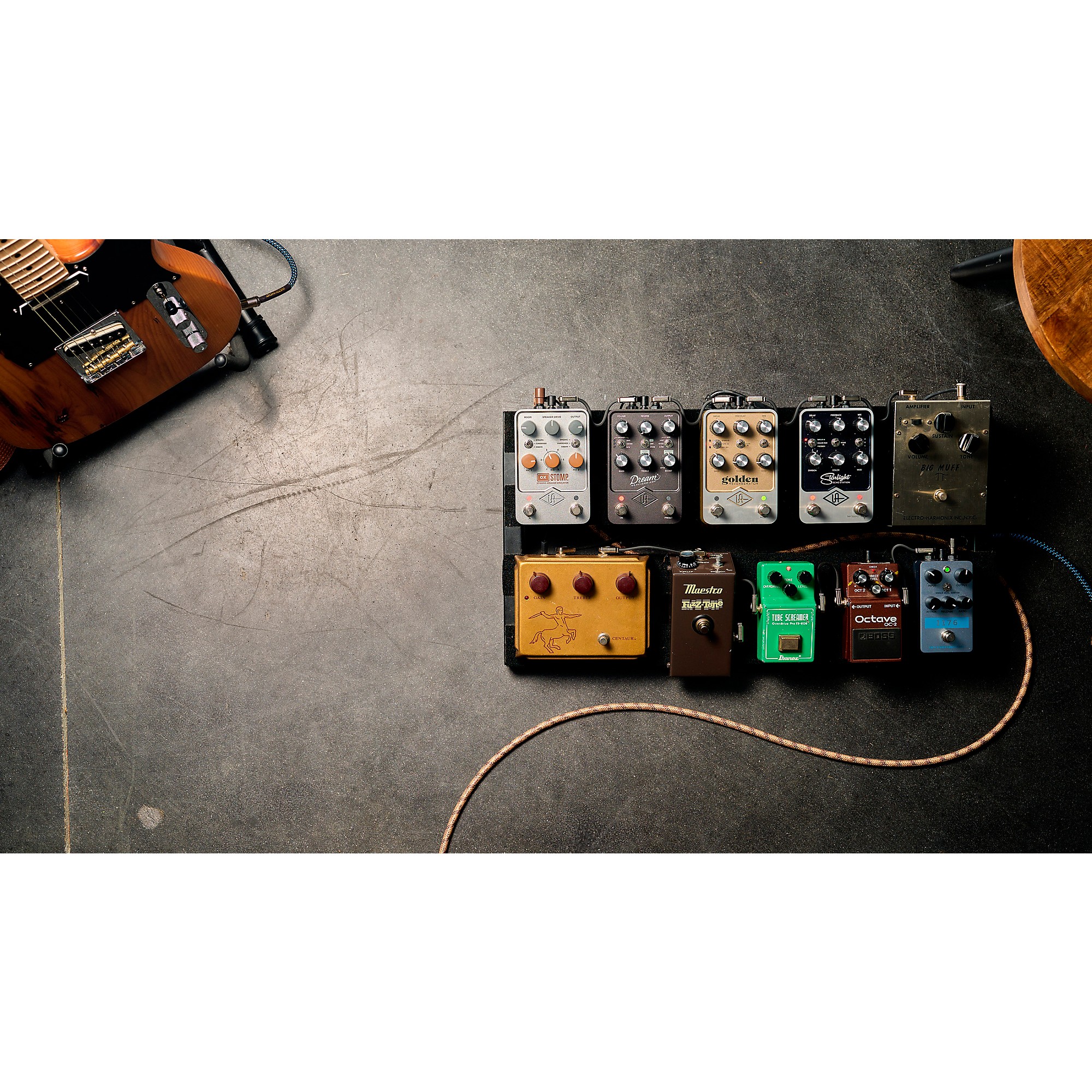 Universal Audio UAFX OX Stomp Dynamic Speaker Emulator Effects