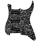 920d Custom Vintage American Loaded Pickguard for Strat With Black Pickups and S5W-BL-V Wiring Harness Black Pearl thumbnail