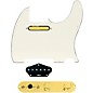 920d Custom Gold Foil Loaded Pickguard for Tele With T3W-G Control Plate Parchment thumbnail