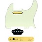 920d Custom Gold Foil Loaded Pickguard for Tele With T3W-G Control Plate Mint Green thumbnail