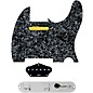 920d Custom Gold Foil Loaded Pickguard for Tele With T3W-REV-C Control Plate Black Pearl thumbnail