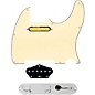 920D Custom Gold Foil Loaded Pickguard for Tele With T3W-REV-C Control Plate Aged White thumbnail