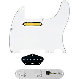 920d Custom Gold Foil Loaded Pickguard ... 920d Custom Gold Foil Loaded Pickguard for Tele With T3W-REV-C Control Plate White