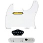 920d Custom Gold Foil Loaded Pickguard for Tele With T3W-REV-C Control Plate White thumbnail