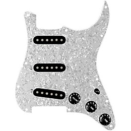 920d Custom ... 920d Custom Vintage American Loaded Pickguard for Strat With Black Pickups and S5W Wiring Harness White Pearl