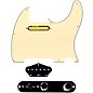 920d Custom Gold Foil Loaded Pickguard for Tele With T3W-B Control Plate Aged White thumbnail