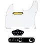 920d Custom Gold Foil Loaded Pickguard for Tele With T3W-B Control Plate White thumbnail