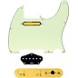 920d Custom Gold Foil Loaded Pickguard for Tele With T3W-REV-G Control Plate Mint Green thumbnail